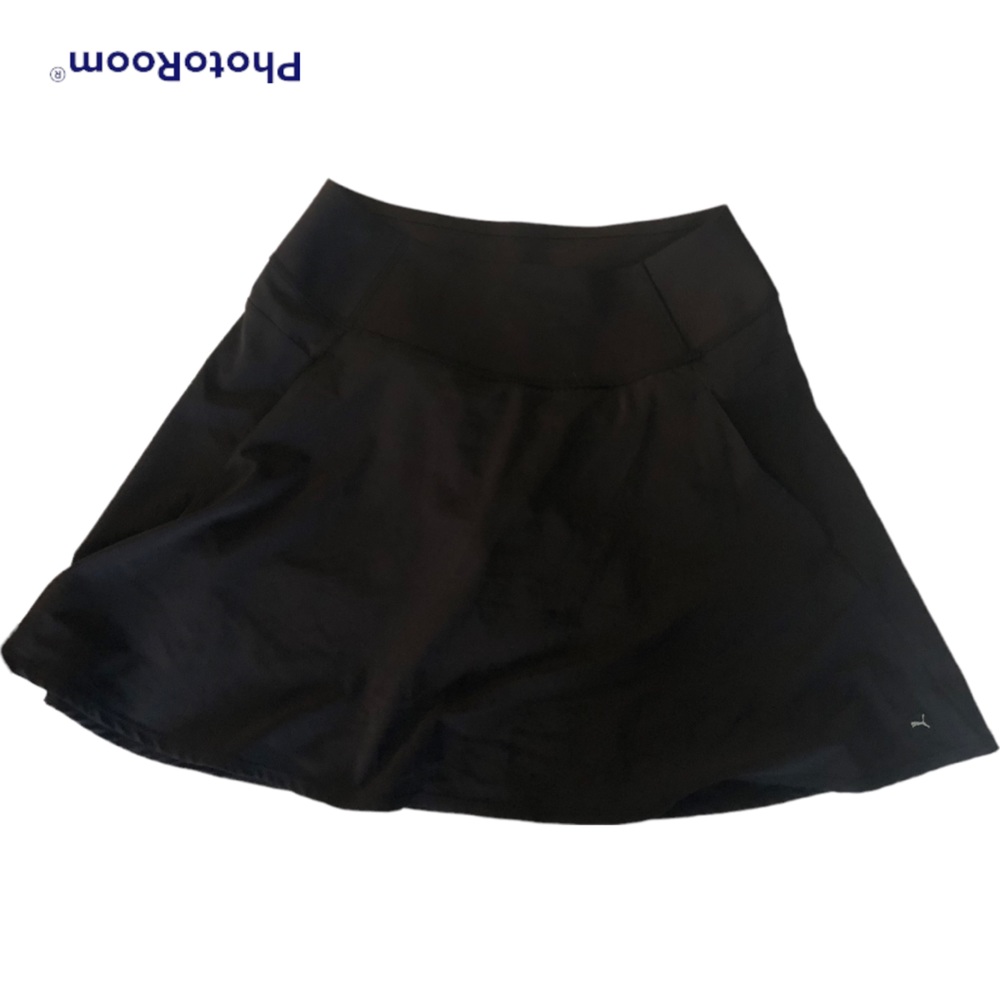 Puma black skirt tennis golf mini skirt